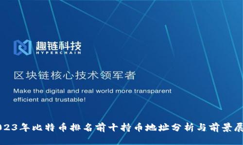 2023年比特币排名前十持币地址分析与前景展望